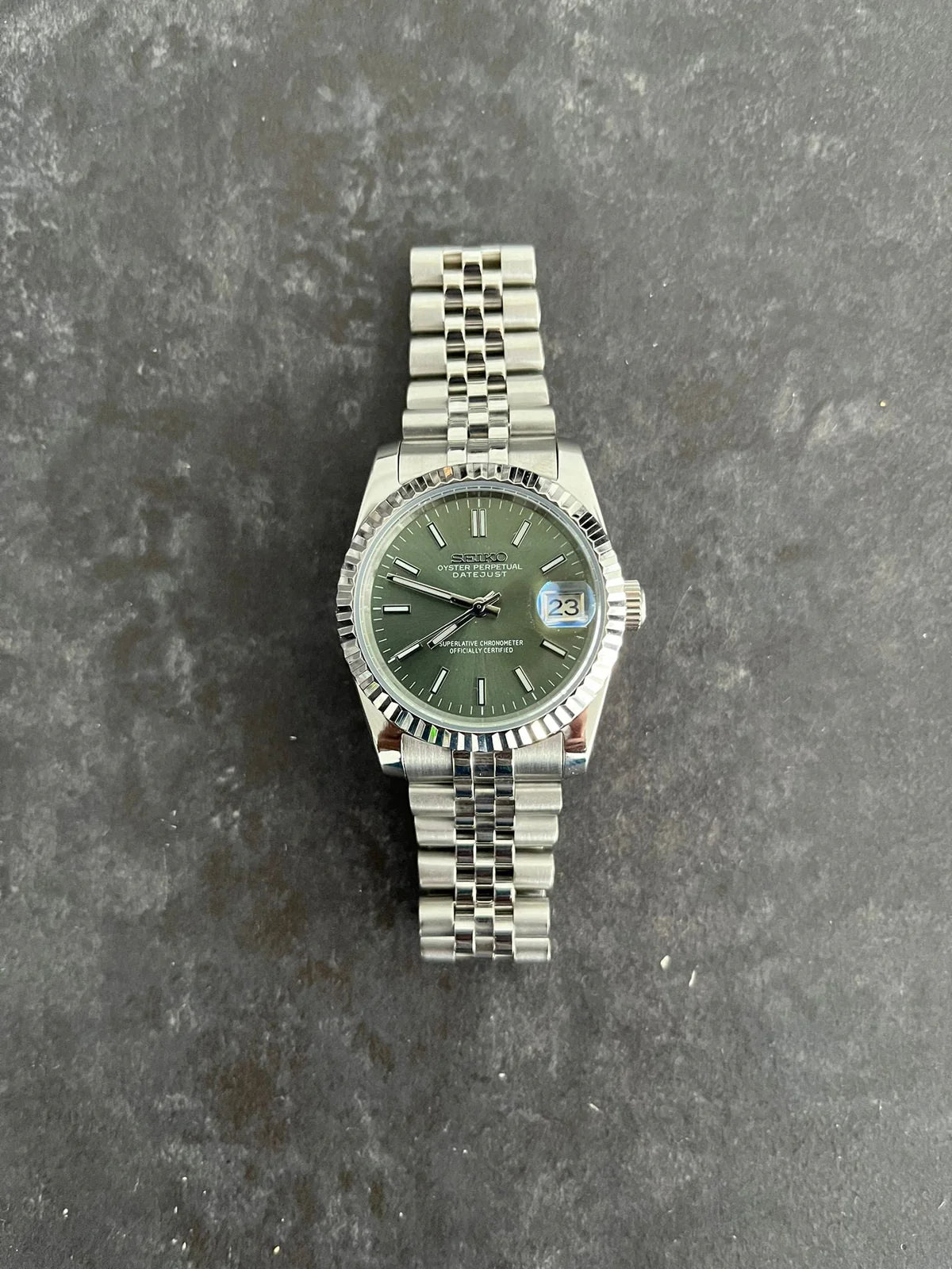 Seiko Olive Green Dial