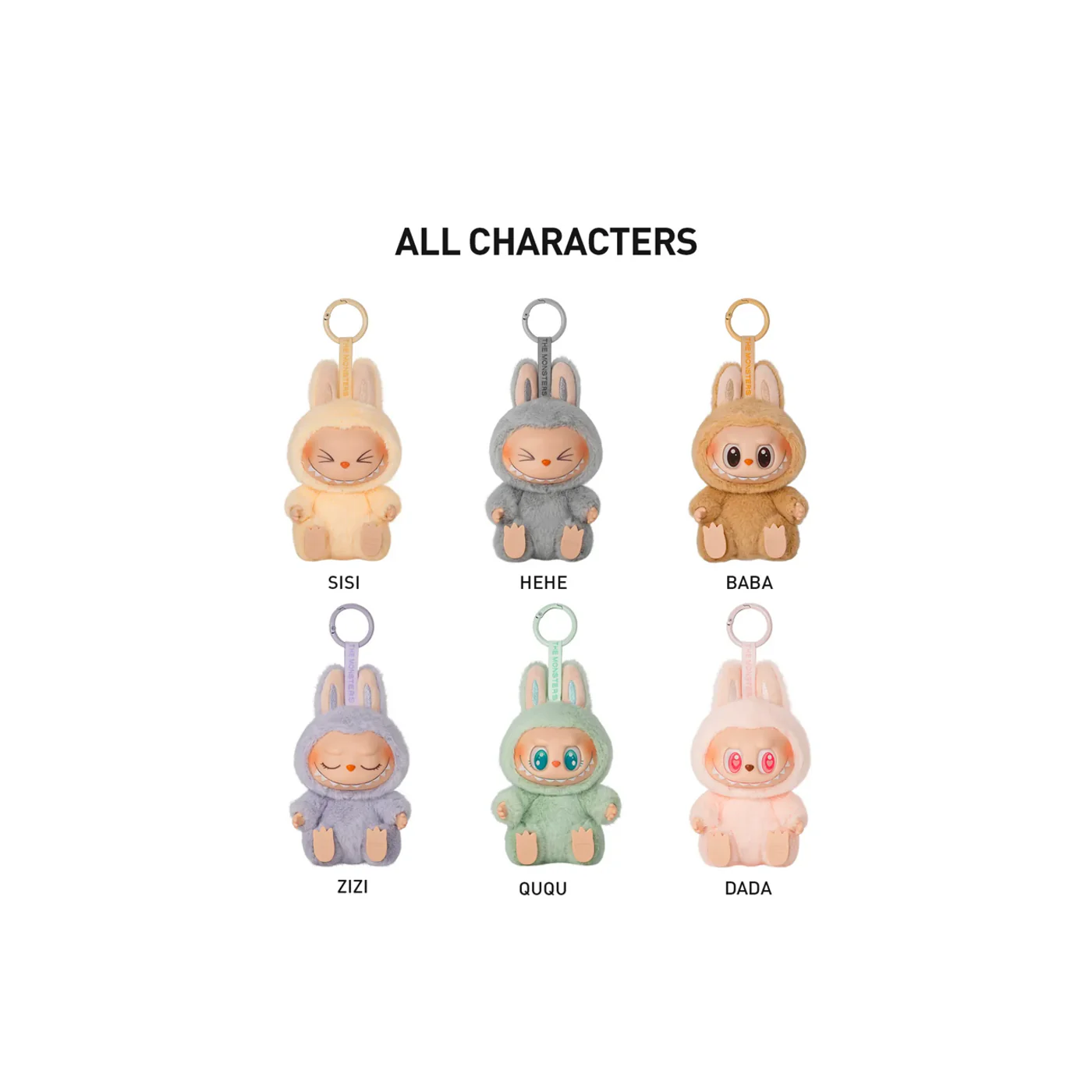 LABUBU THE MONSTERS - Have a Seat Vinyl Plush Blind Box (6 Blind Boxes)